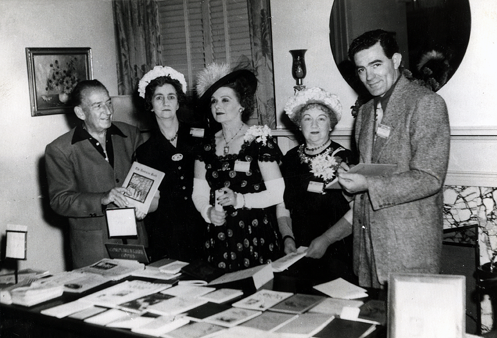 Louis at an actual 'Author's Tea' relates to the short story 'Author's Tea