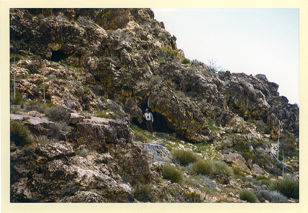 Hiking in the mountains near Hidden Valley.