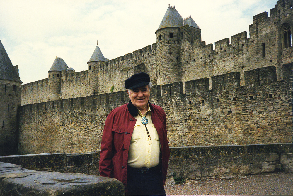 Louis visits Carcassonne.