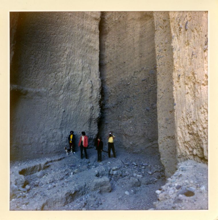 The L'Amour family travels the Mojave's Desert Road while researching CALAGHEN.