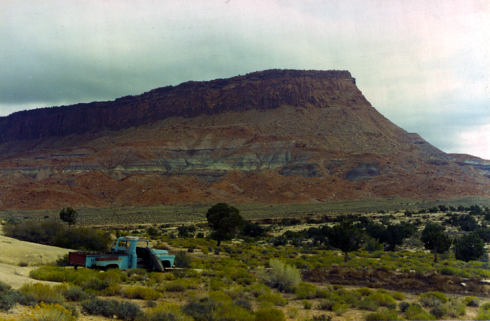 Beau scouts No Man's Mesa from the ground. Related to HAUNTED MESA. 