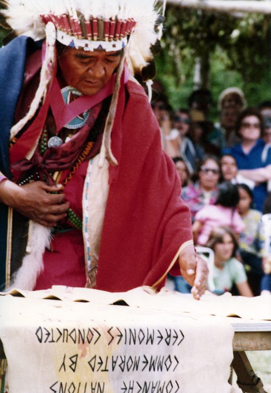 In late July of 1977, Representatives of the Comanche Tribe and the Ute Nation gathered for a 3 day pow wow ending over 200 years of war between the two nations. 