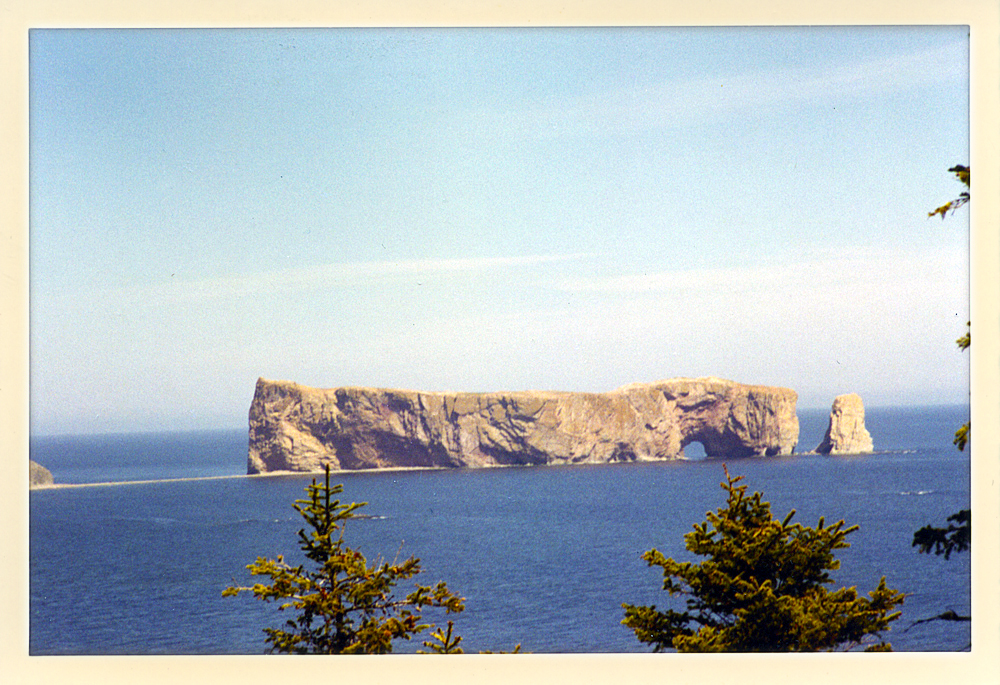 Perce Rock, related to Louis L'Amour's Lost Treasures Volume 2 story 'The Bastard of Bringnon'.