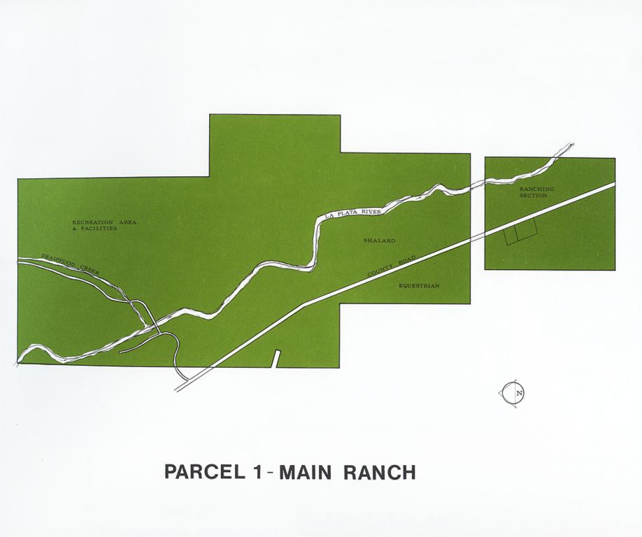 There were three attempts to build the Shalako Western Theme Park.  Financially, Louis was only slightly involved, to the tune of a couple thousand dollars, in the first one.  Mostly it was a case of companies using his name and general ideas to create the development.  The first attempt was in the 1970s in Colorado, amd the development was intended to include a Museum, Western Village, Movie Lot, and an Anasazi Pueblo.  The second was in New Mexico and then California in the 1980s, and the third was in Arizona in the 1990s.  None of these projects came to fruition.  This is a selection of artwork from the various different proposals.