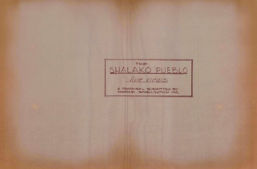 SHALAKO Western theme park - The development was intended to include a Museum, Western Village, Movie Lot, and a replica of an Anasazi Pueblo.